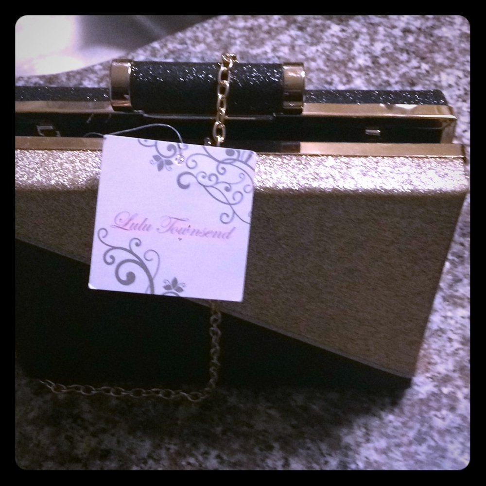 Black and Gold Clutch